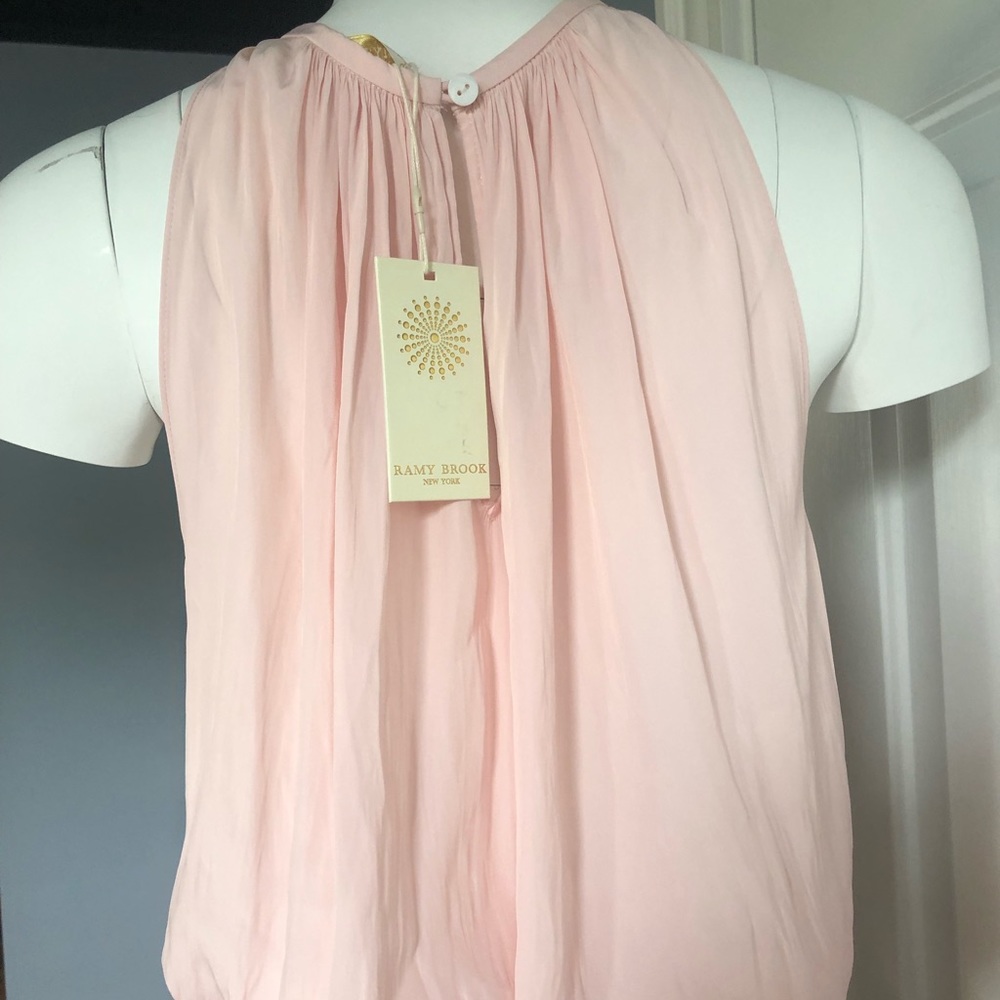 Light pink color dress for summer,  very nice silky fabric for all days elegant